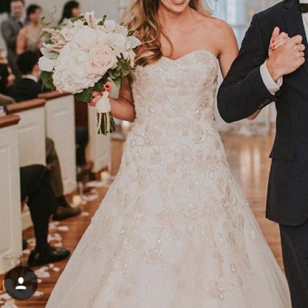 Martina Liana peony Wedding dress